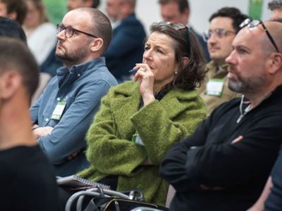 Delegates attending a talk in the Elements Suite