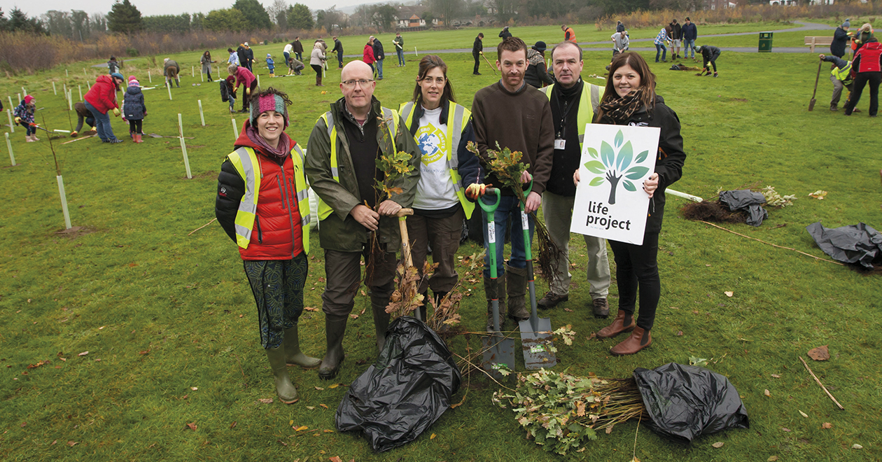 Tales from the front line: Planting trees for life and death