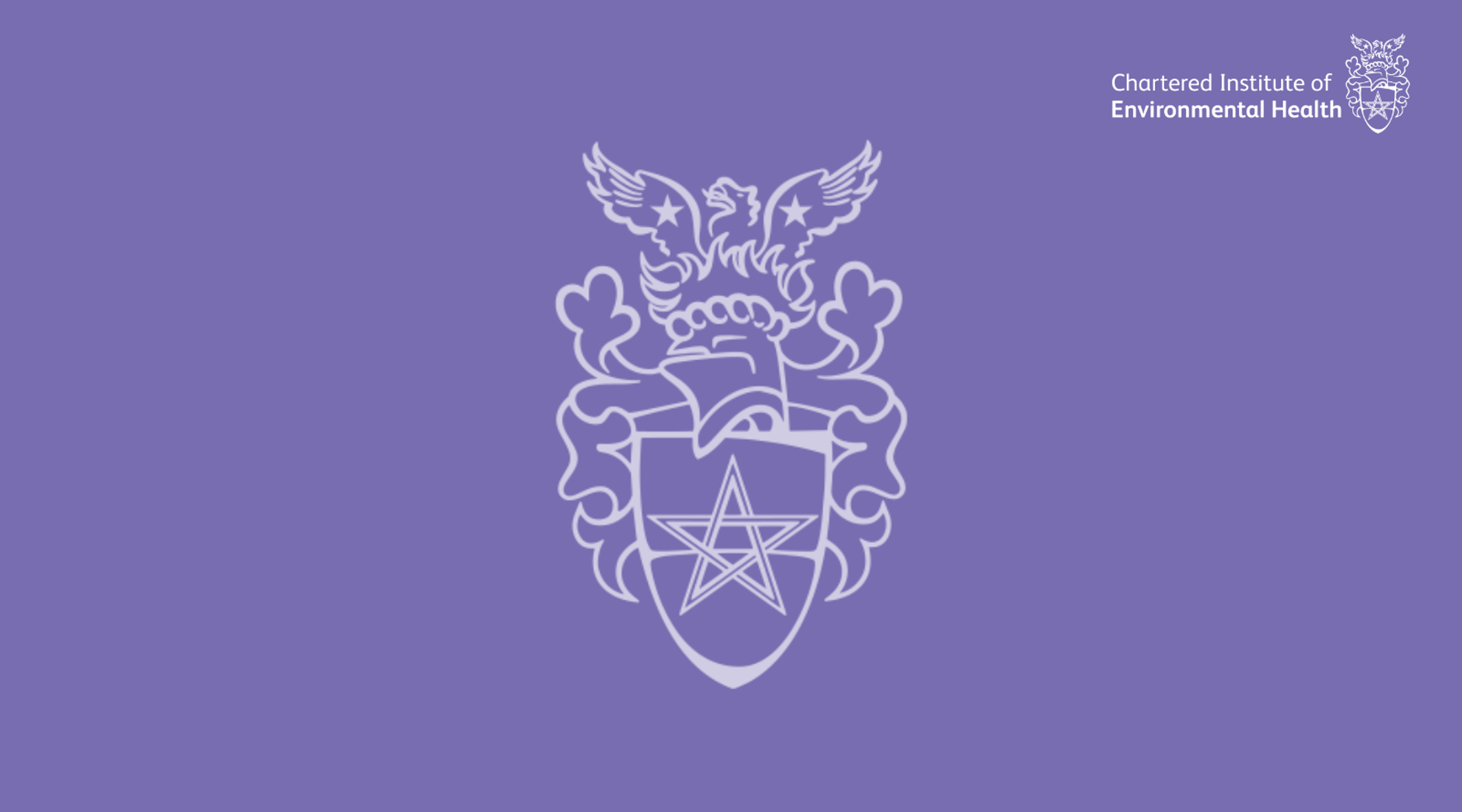 Purple Crest with CIEH logo