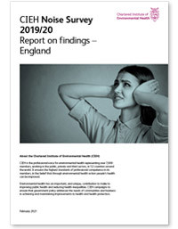 CIEH Noise Survey 2019/20: Report on findings - England