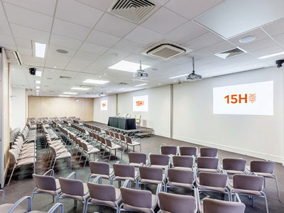 15Hatfields conference room with theatre-style seating