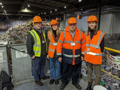 Bywaters' Materials Recovery Facility (MRF), Lea Riverside, East London