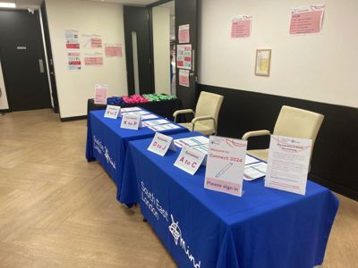 Registration desk at SEL Mind connect conference