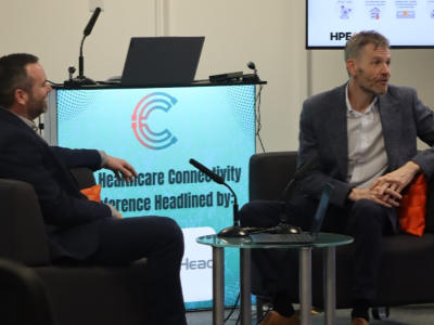 Speaker discussion at The Healthcare Connectivity Conference