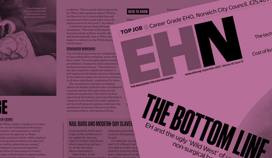 EHN magazine cover