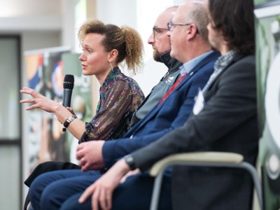 Panel discussion in the Elements Suite