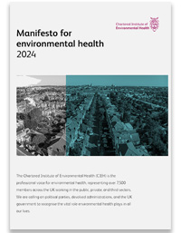 Cover of the Manifesto for environmental health 2024